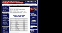 Desktop Screenshot of olemissrebelstickets.com